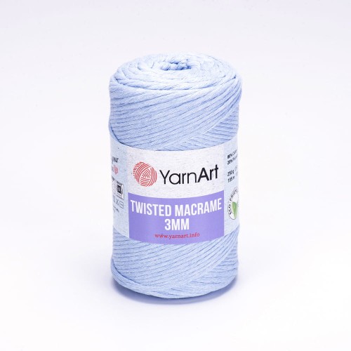 Sznurek YarnArt Twisted Macrame 3mm 760 / błękit