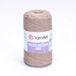 Sznurek YarnArt Twisted Macrame 3mm 768 / ciemny beż