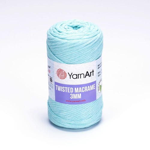 Sznurek YarnArt Twisted Macrame 3mm 775 / mięta