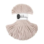Sznurek pleciony bawełniany Bobbiny Junior / Cielisty / Nude / 3mm / 100m