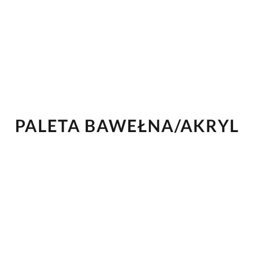 PALETA BAWEŁNA/AKRYL