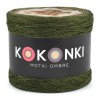 KOKONEK Merino 675 Rusty forest - Khaki melanż/khaki/safari/karmel melanż/miedź melanż