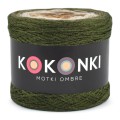 KOKONEK Merino 675 Rusty forest - Khaki melanż/khaki/safari/karmel melanż/miedź melanż