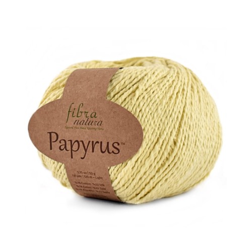 Włóczka Fibranatura Papyrus 229-03 jasny żółty