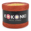 KOKONEK Merino 680 Harvest - Cegła/malwa/żółty/limetka/oliwka