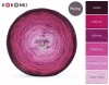 KOKONEK Merino 688 - Wino/fuksja/jeżyna/piwonia/chłodny róż/jasny róż