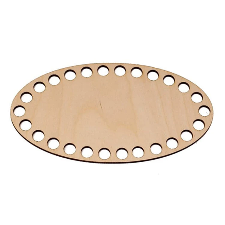 Baza dno koszyka / owal / 17x9,5 cm / otwory 10 mm