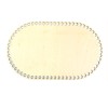 Baza dno koszyka / owal / 28x46 cm / otwory 10 mm