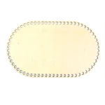 Baza dno koszyka / owal / 28x46 cm / otwory 10 mm