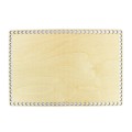 Baza dno koszyka / prostokąt / 36x24 cm / otwory 10 mm