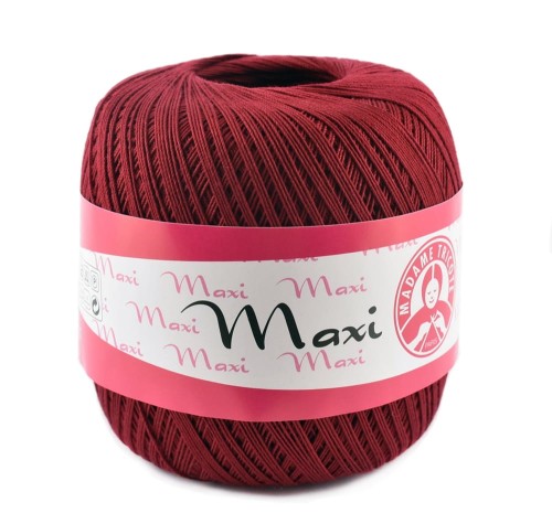 bKordonek Madame Tricote Paris Maxi 5522 bordo