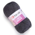 Włóczka YarnArt Flowers Unicolor 745 / ciemny szary