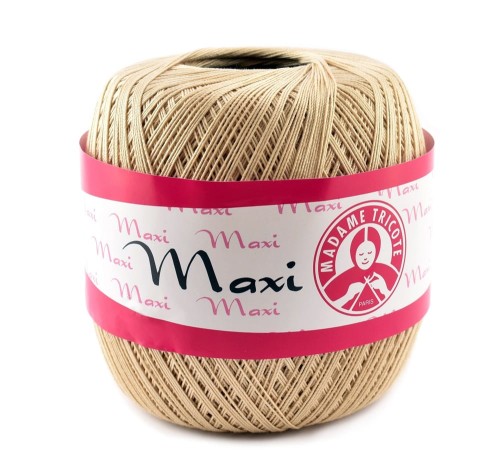 Kordonek Madame Tricote Paris Maxi 6311 beżowo-brązowy