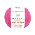 Włóczka Gazzal Baby Cotton XL 3461 - ultra ciemny róż