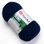 Włóczka YarnArt Jeans Bamboo 125 / granat