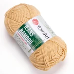 Włóczka YarnArt Jeans Bamboo 130 / ciepły beż