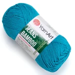 Włóczka YarnArt Jeans Bamboo 140 / turkus
