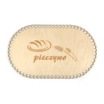 Baza dno koszyka / taca PIECZYWO / owal / 20 x 33 cm / otwory 10 mm