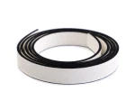 Uchwyty / rączki do torby eko skóra / półprodukt / mleczny / 1 szt / 750184