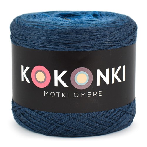 KOKONEK Merino 690 June Night 2 - Navy/petrol II/petrol/turkus II/turkus