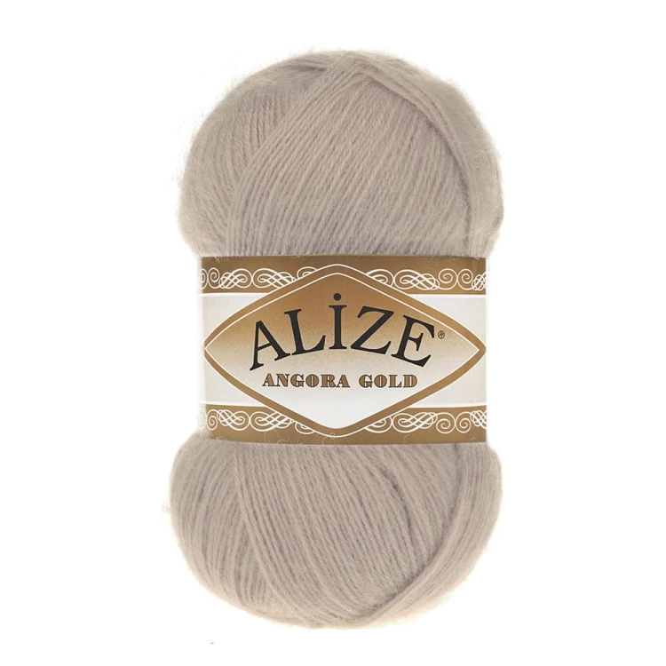 Włóczka Alize Angora Gold 506 / kamień