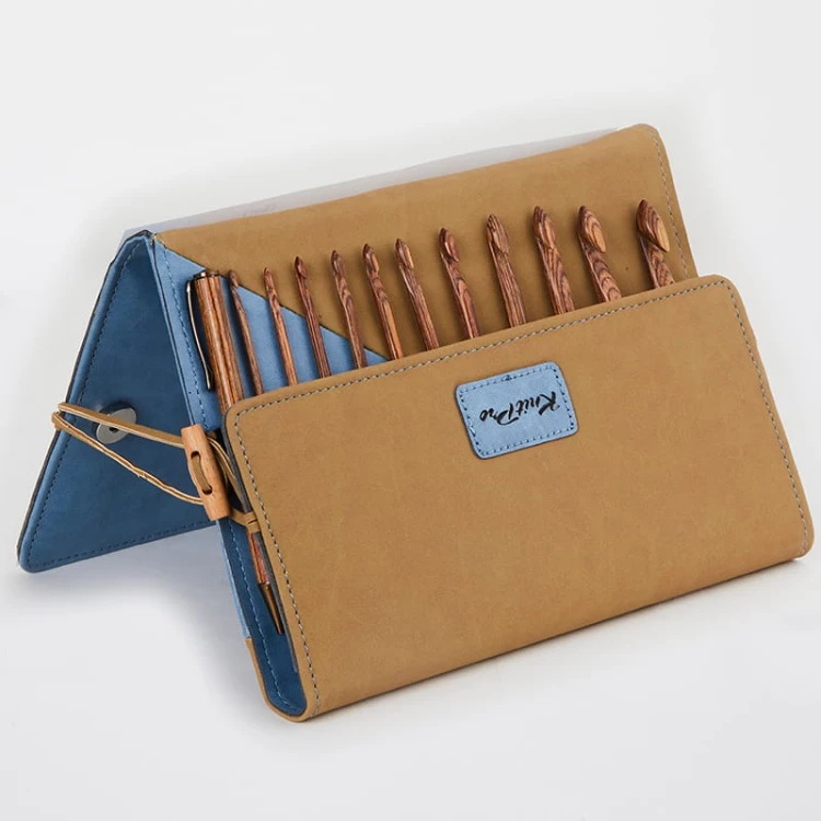 Zestaw szydełek afgańskich/tunezyjskich do wymiennych żyłek KnitPro Ginger / 31286
