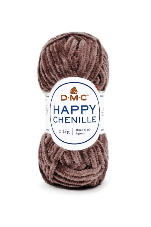 Włóczka DMC Happy Chenille 28 / brąz
