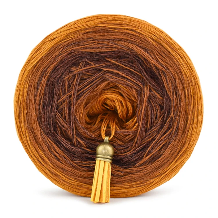KOKONEK Merino Vest V01 - Miodowy/toffi/miedź melanż/toffi/miodowy
