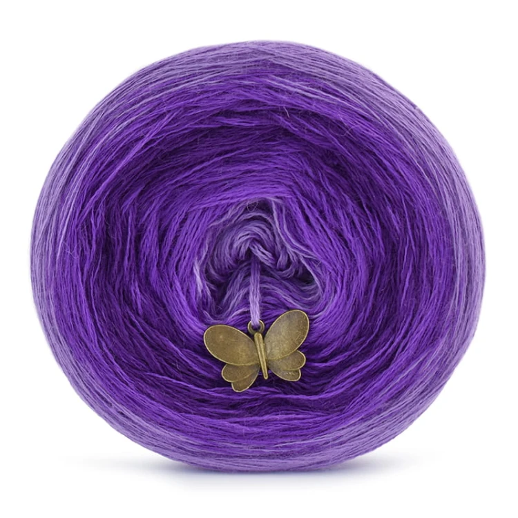KOKONEK Merino Vest V02 - Jasny fiolet/purpura/fiolet/purpura/jasny fiolet