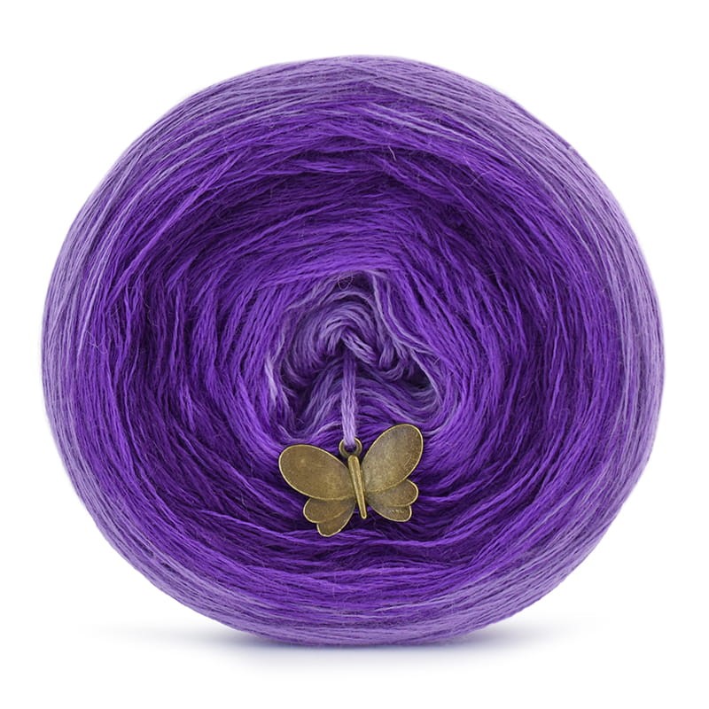 KOKONEK Merino Vest V02 - Jasny fiolet/purpura/fiolet/purpura/jasny fiolet