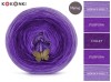 KOKONEK Merino Vest V02 - Jasny fiolet/purpura/fiolet/purpura/jasny fiolet