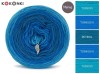 KOKONEK Merino Vest V03 - Turkus/turkus II/petrol/turkus II/turkus