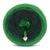 KOKONEK Merino Vest V04 - Zieleń/malachit/butelkowa zieleń/malachit/zieleń