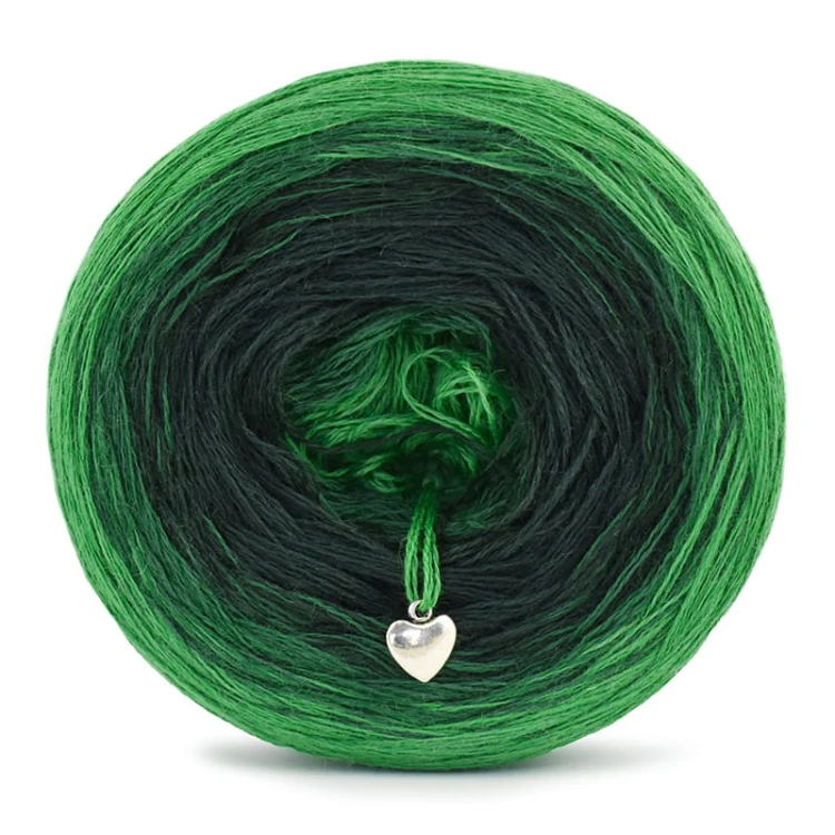KOKONEK Merino Vest V04 - Zieleń/malachit/butelkowa zieleń/malachit/zieleń