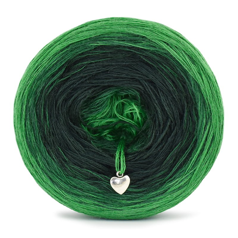 KOKONEK Merino Vest V04 - Zieleń/malachit/butelkowa zieleń/malachit/zieleń