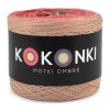 KOKONEK Merino Vest V05 - Zgaszona morela/jasna malwa/malwa/jasna malwa/zgaszona morela