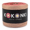 KOKONEK Merino Vest V05 - Zgaszona morela/jasna malwa/malwa/jasna malwa/zgaszona morela