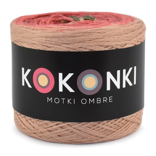 KOKONEK Merino Vest V05 - Zgaszona morela/jasna malwa/malwa/jasna malwa/zgaszona morela