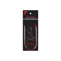 Druty z żyłką ChiaoGoo RED - metalowe / 40 cm