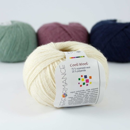 Włóczka Performance Cool Wool 172 / krem