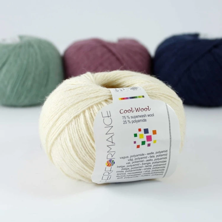 Włóczka Performance Cool Wool 172 / krem