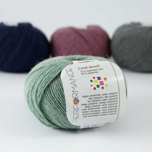 Włóczka Performance Cool Wool 135 / szałwia