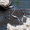 Druty (KRÓTKIE) do wymiennych żyłek KnitPro Smartstix SPECIAL - metalowe