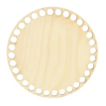 Baza dno koszyka / koło / średnica 17 cm / otwory 10 mm
