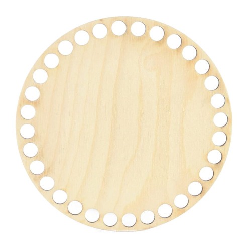 Baza dno koszyka / koło / średnica 17 cm / otwory 10 mm