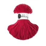 Sznurek pleciony bawełniany Bobbiny Junior / Czerwony / Classic Red / 3mm / 100m 