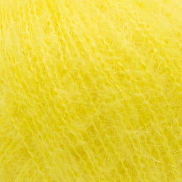 Włóczka Gazzal Super Kid Mohair 64431 / intensywny żółty
