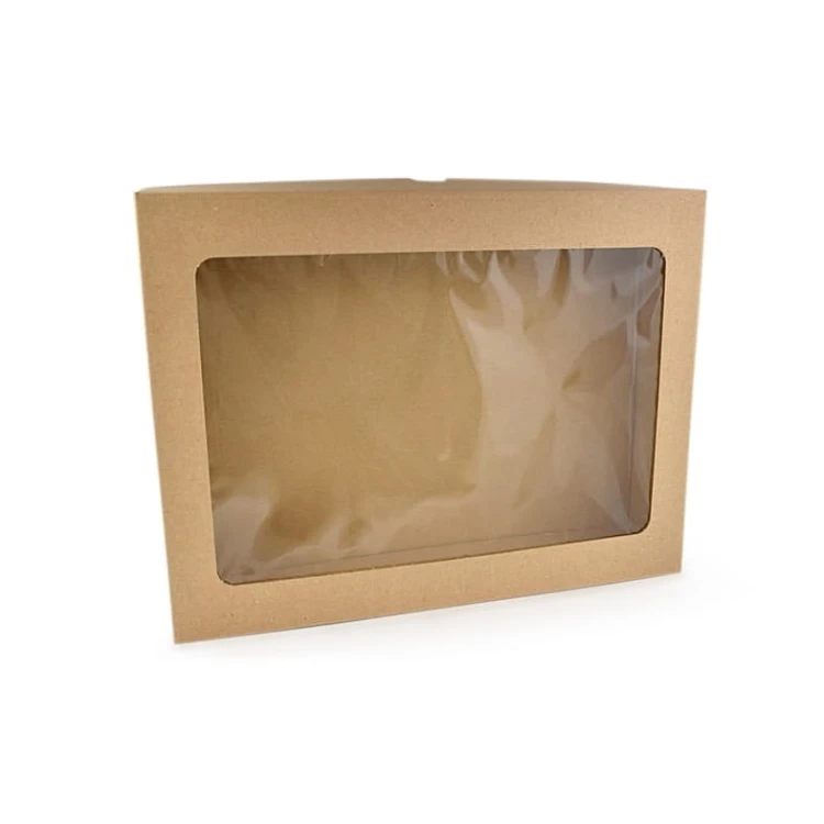 Pudełko na chustę z okienkiem 31x23x6 PREMIUM / wersja 2