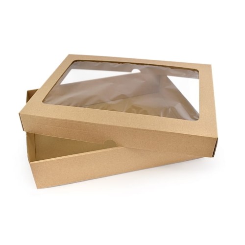 Pudełko na chustę z okienkiem 31x23x6 PREMIUM / wersja 2