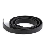 Uchwyty / rączki do torby eko skóra / półprodukt / czerń / 2 szt  / 750184